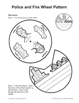 Police and Firefighter Wheel Pattern