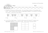 Math Warm-Up 39 for Gr. 5 & 6: Numbers and Numeration