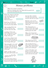 Money Word Problems III